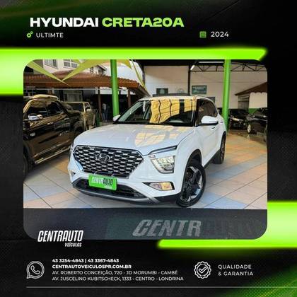 HYUNDAI CRETA 2.0 FLEX ULTIMATE AUTOMÁTICO